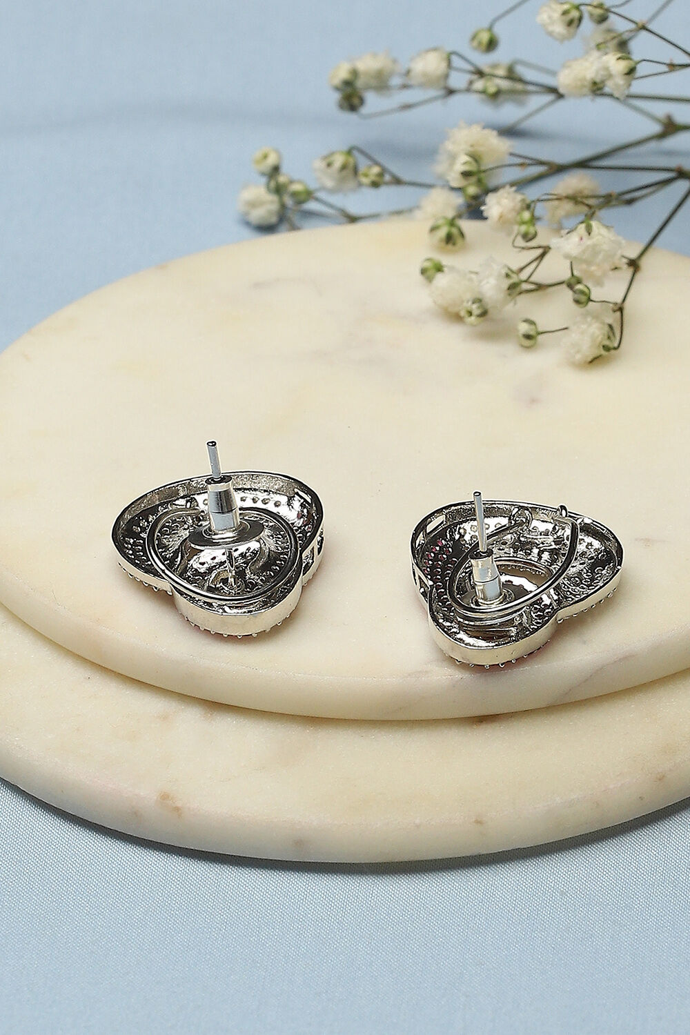 Pink Brass earrings image number 2