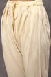 Off White Cotton Blend Anarkali Kurta Suit Set image number 2