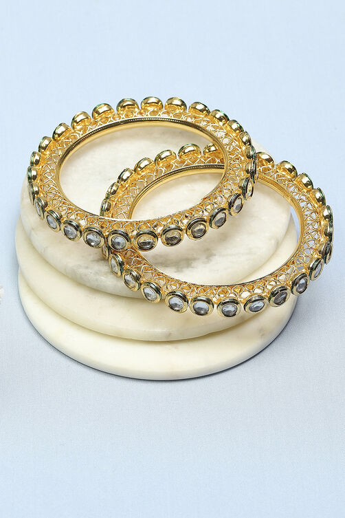Gold Festive Kade Festive Bangle image number 2