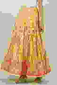 Yellow Art Silk Skirt image number 2
