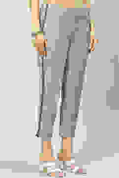 Good Grey Cotton Blend Pants image number 3