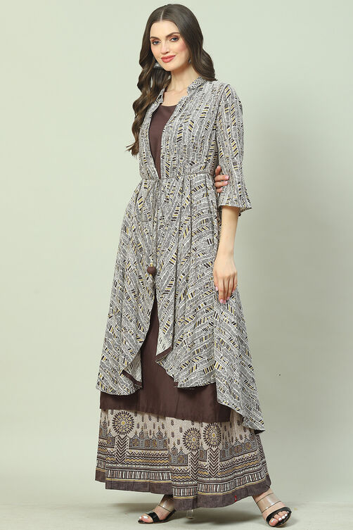 Sand Brown Suit Set image number 0