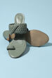 Green Pu Ring Toe Sandals image number 3