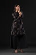 Rohit Bal Off White Cotton Silk Straight Printed Suit Set image number 0