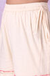 Cream Cotton Sharara Kurta Sharara Suit Set image number 3