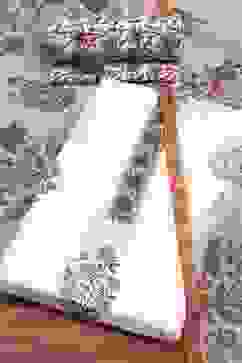 Grey Cotton Hand Block Print Unstitched Suit Set image number 0