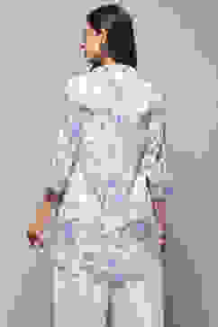 White Rayon Straight Kurti image number 3