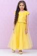 Yellow Viscose Lehenga Set image number 0