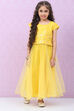 Yellow Viscose Lehenga Set