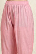 Blue Cotton Handloom Unstitched Suit Set image number 3