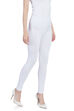 White Cotton And Art Silk Leggings image number 3