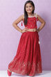 Blue Cotton Lehenga Set image number 0