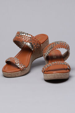 Tan Synthetic Formal Platform Heel image number 0