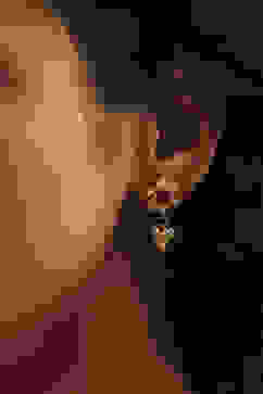 Pink Brass Studs image number 1