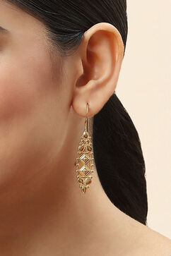 Gold 925 Sterling Silver Earrings image number 1