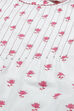 Sky Blue Cotton Straight Kurta image number 1