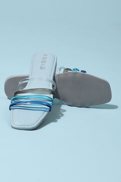 Blue Silicon Slip-Ons image number 3