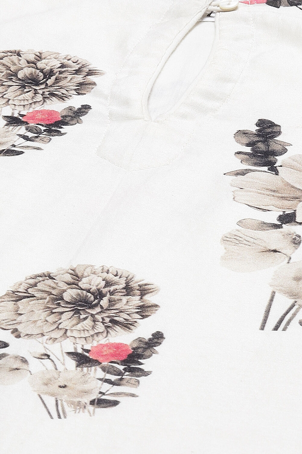 Rohit Bal Black Cotton Silk Straight Printed Suit Set image number 1