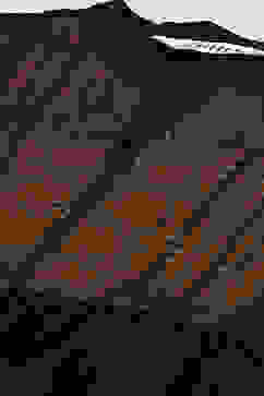 Black Yarn-Dyed Flared Kurta image number 1