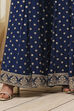 Ivory Viscose Straight Suit Set image number 7