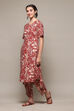 Terracotta LIVA Straight Printed 2 Piece Set image number 3