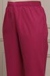 Blue Cotton Slim Pants image number 1