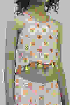 Multi-Colored Printed Blouse & Palazzo Set image number 1