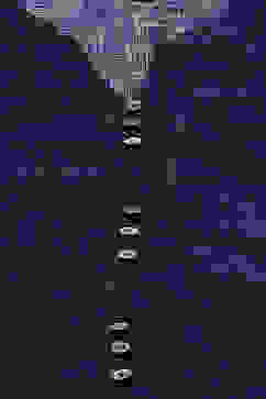 Indigo LIVA A-Line Printed Kurta Dress image number 1