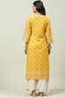 Blue Cotton Straight Kurta image number 4