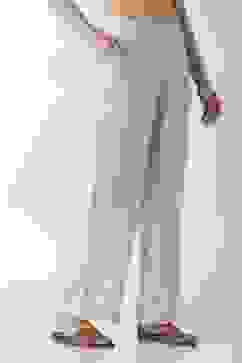 Natural Viscose Blend Loose Pants image number 3