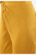 Yellow Cotton Unstitched Suit Set image number 2