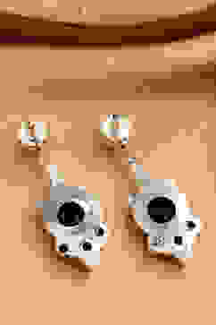 Black Brass Drop & Danglers image number 1