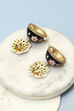 Black Brass Earrings image number 2