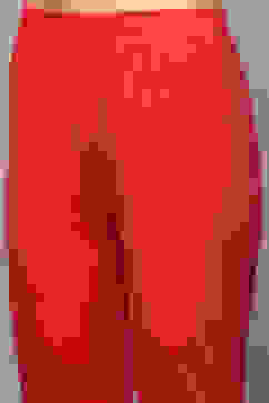 Pink Poly Cotton Anarkali Printed Kurta Palazzo Suit Set image number 2