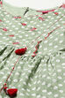Green Cotton Flared Kurta Straight Palazzo Suit Set image number 1