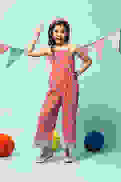 Pink Cotton & Jumpsuit image number 0