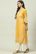 Blue Cotton Straight Kurta image number 2