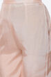 Peach Organza Unstitched Suit Set image number 2