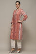 Blush Pink Viscose Straight Kurta image number 2