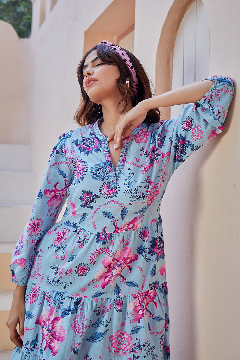 Printed frocks store designs for ladies