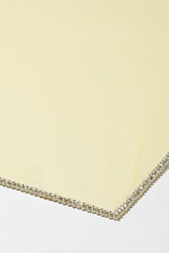 Yellow Cotton Gathered Kurta Garara Suit Set image number 3