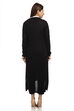 Maroon Viscose Front Open Printed Shrug image number 4