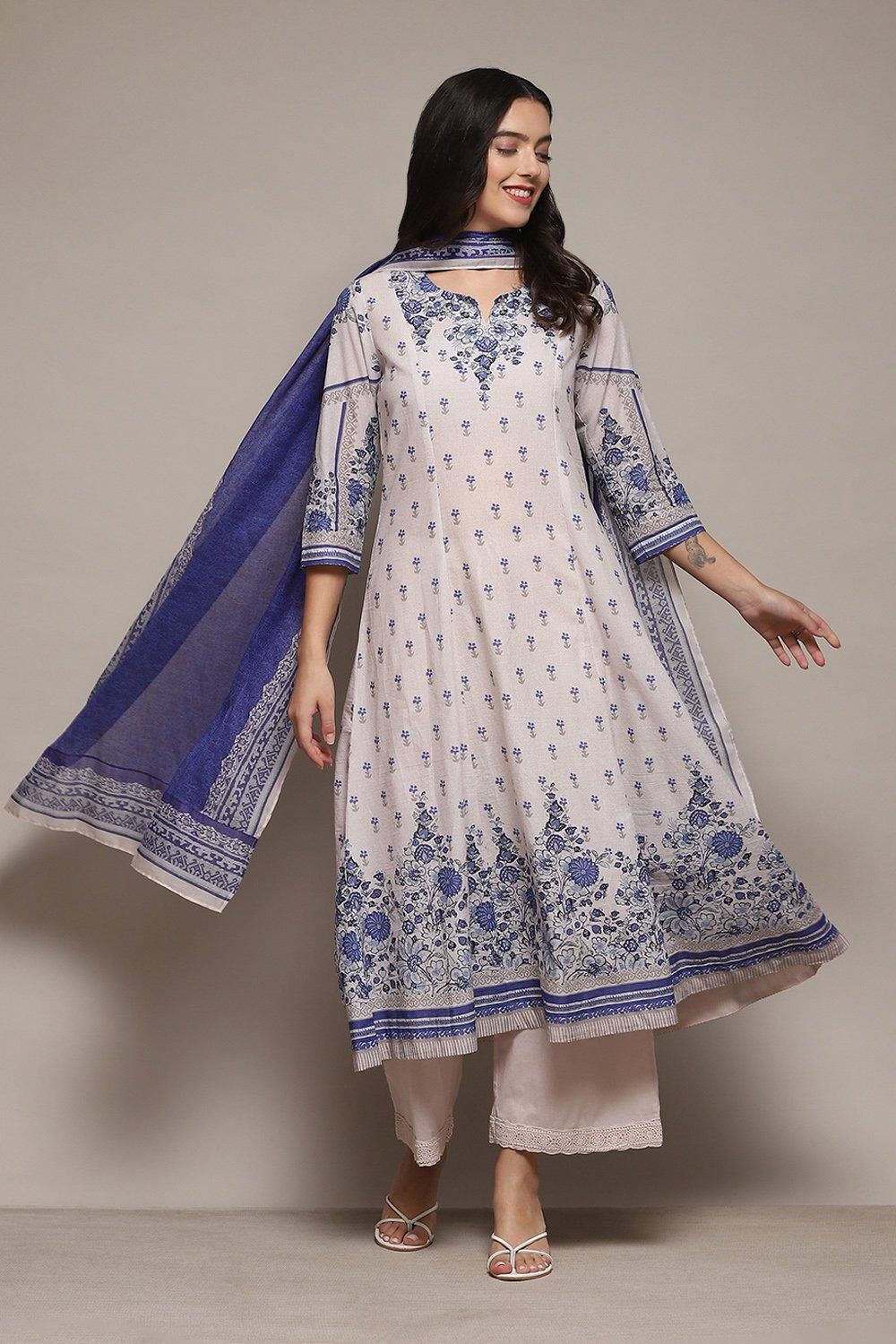 Biba white new arrivals kurtis
