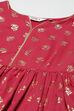 Cherry Red Cotton Dress