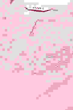 Pink Cotton Blend Kurti image number 1