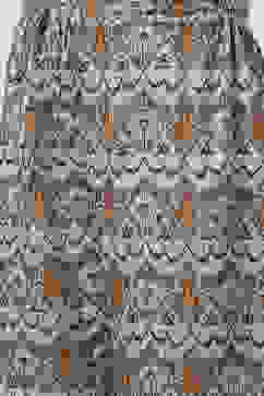 Blue Art Silk Asymmetric Kurta Palazzo Suit Set image number 2