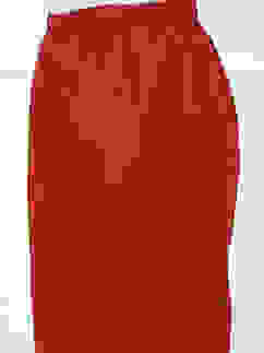 Rust Solid Mid-Rise Straight Palazzo Pants image number 1