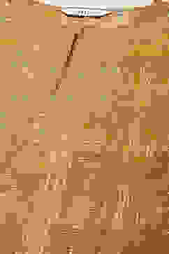 Gold Poly Viscose Straight Printed Kurta image number 1