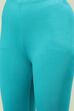 Camel Cotton Blend Solid Churidar image number 1