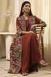 Earthy Brown Polyester  Dress